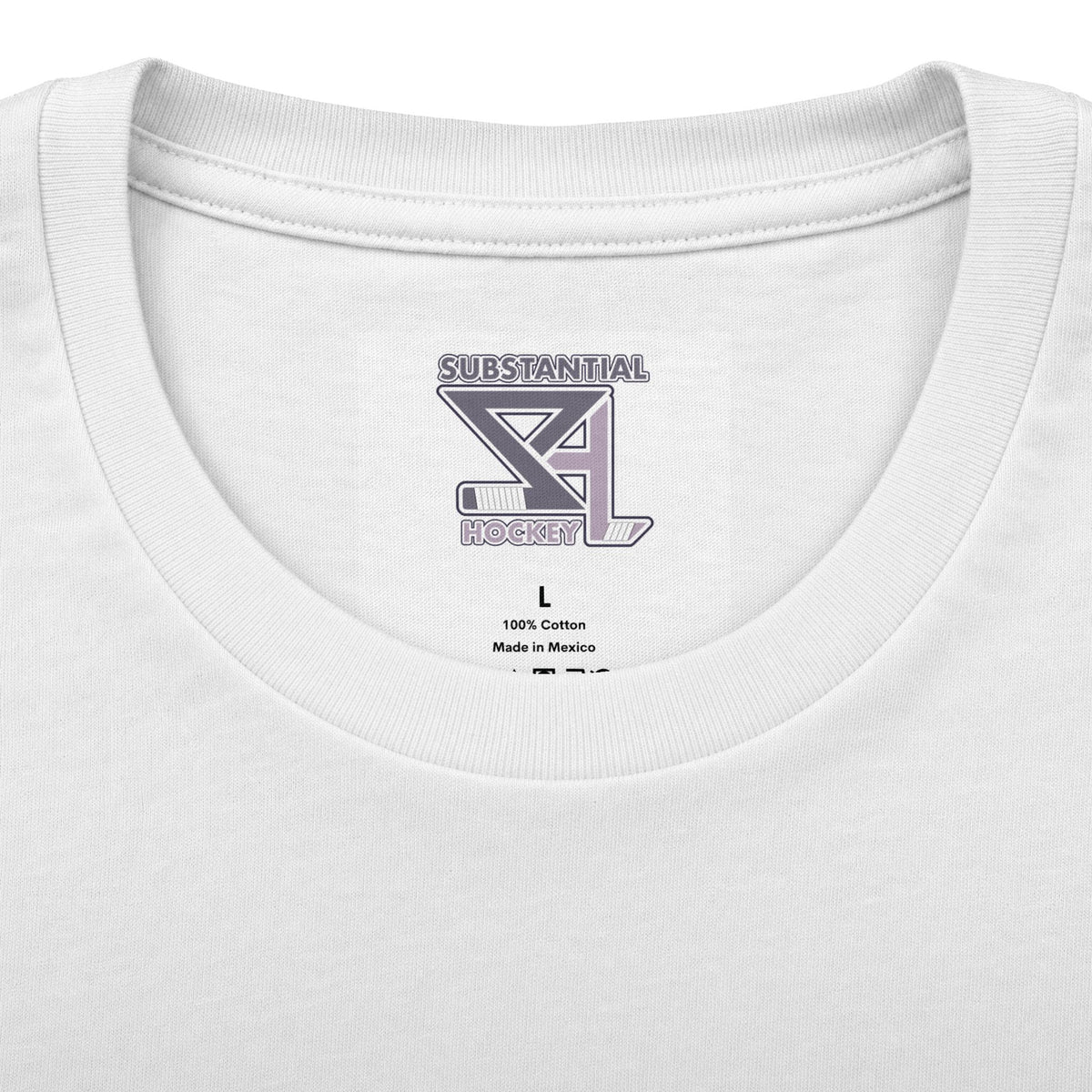 llustrated Hockey Player Graphic Tee