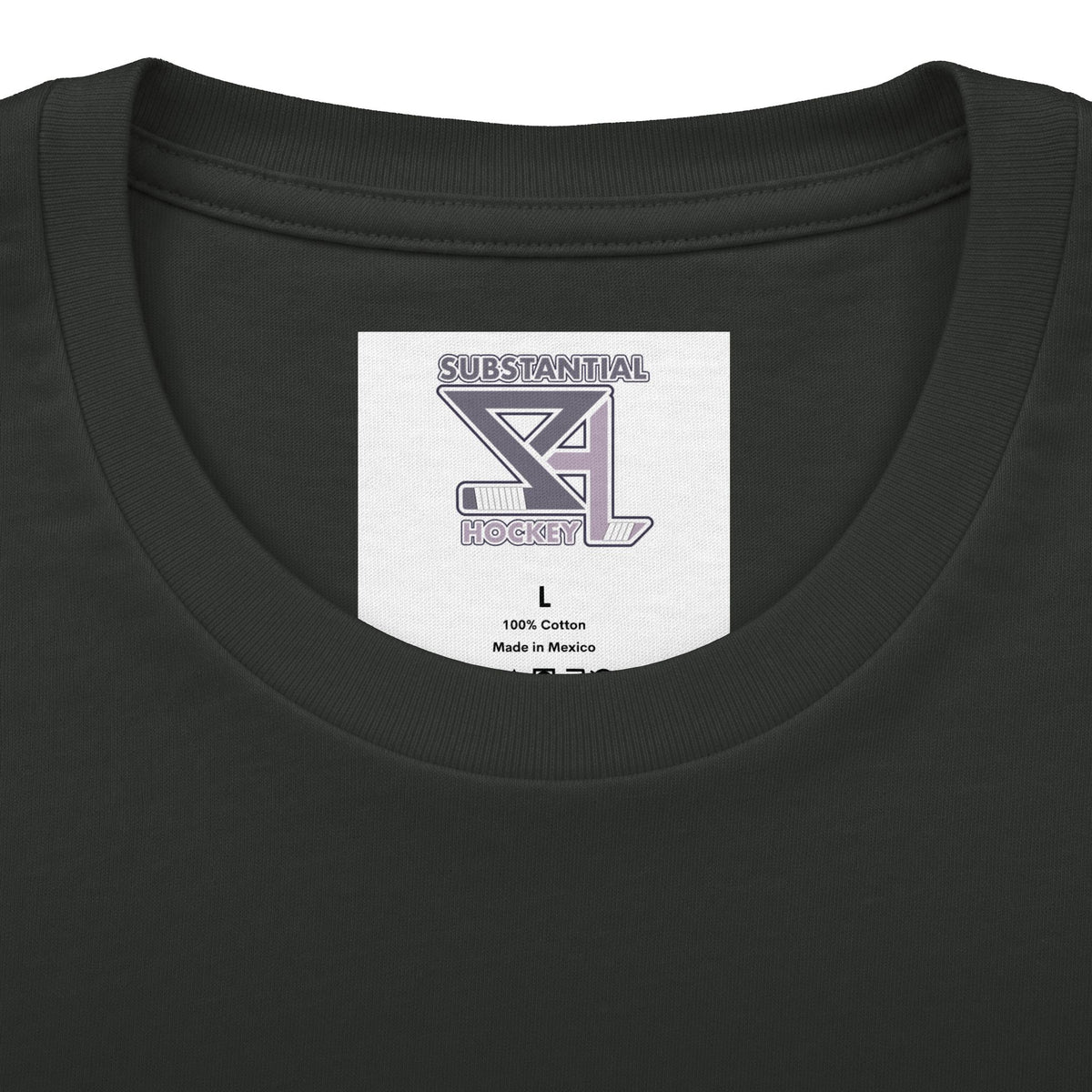 llustrated Hockey Player Graphic Tee