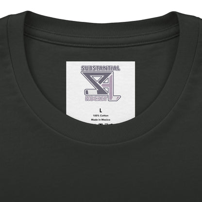 llustrated Hockey Player Graphic Tee