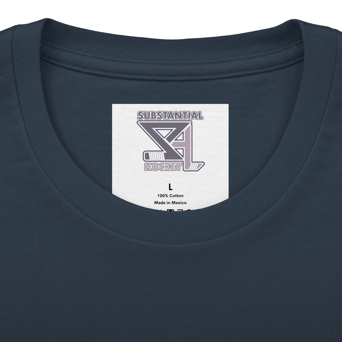 llustrated Hockey Player Graphic Tee