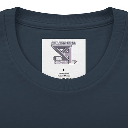 llustrated Hockey Player Graphic Tee