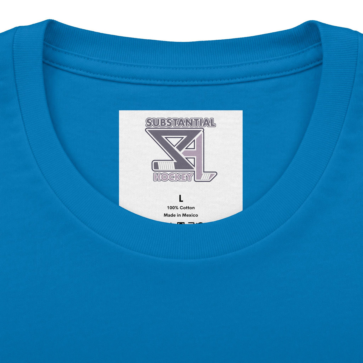 llustrated Hockey Player Graphic Tee