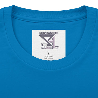 llustrated Hockey Player Graphic Tee