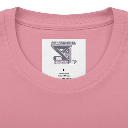 llustrated Hockey Player Graphic Tee