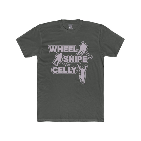 Wheel, Snipe, Celly Tee