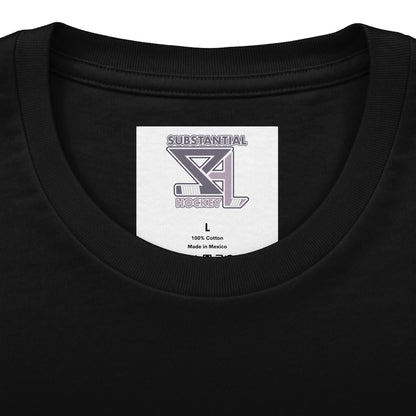 llustrated Hockey Player Graphic Tee