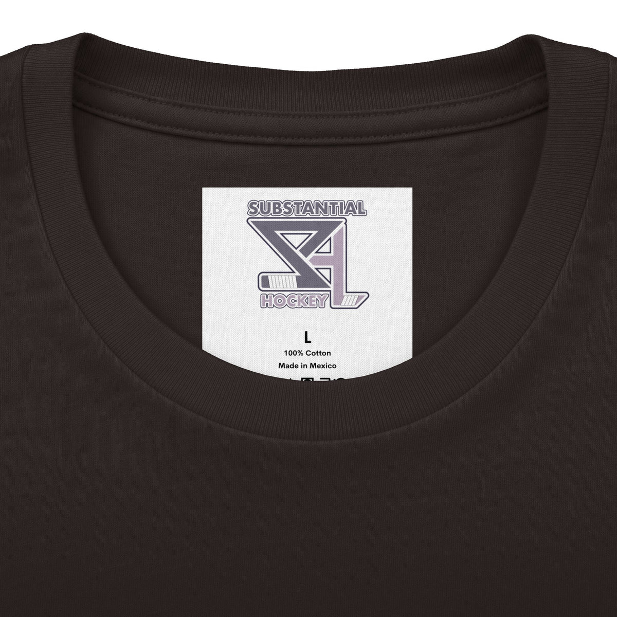 llustrated Hockey Player Graphic Tee