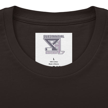 llustrated Hockey Player Graphic Tee