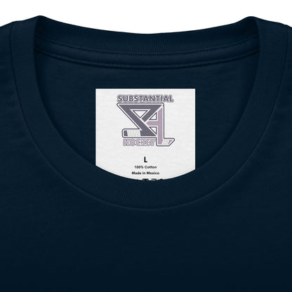 llustrated Hockey Player Graphic Tee