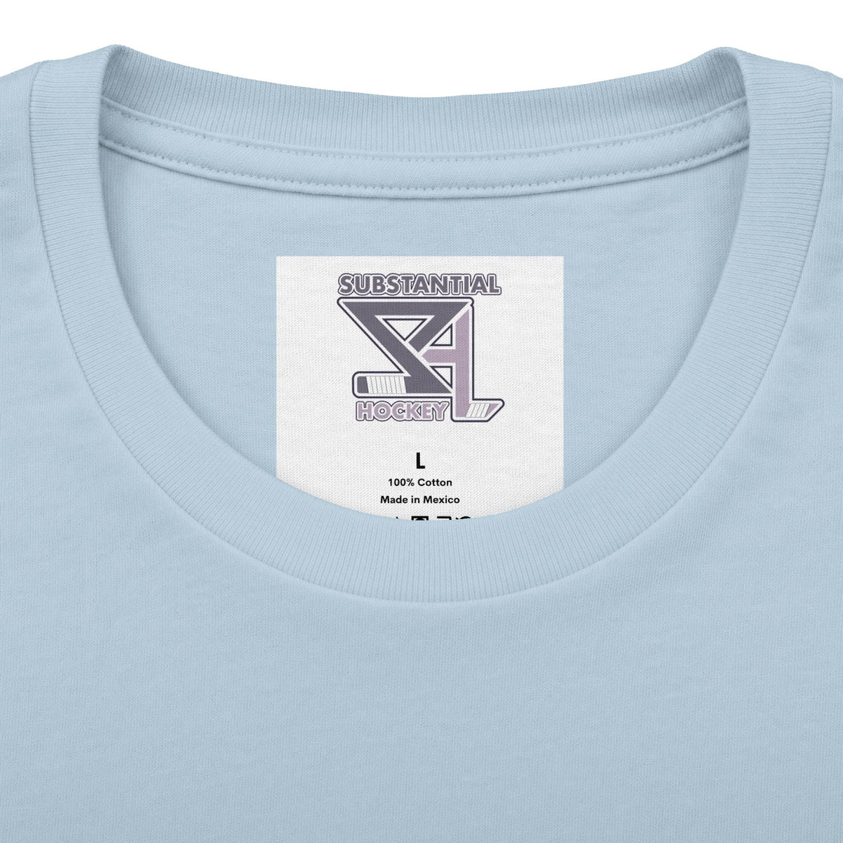 llustrated Hockey Player Graphic Tee