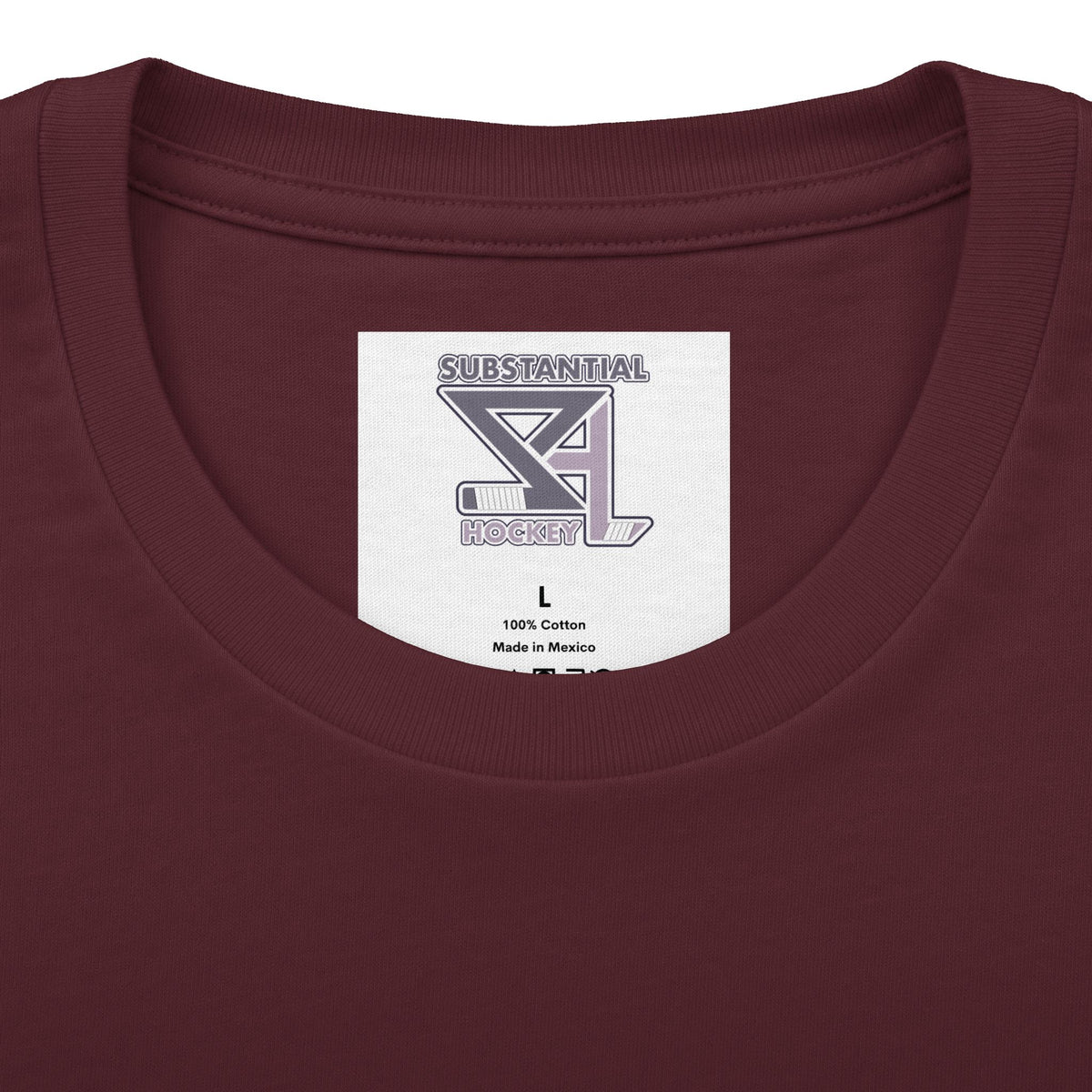 llustrated Hockey Player Graphic Tee