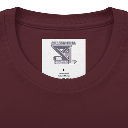 llustrated Hockey Player Graphic Tee