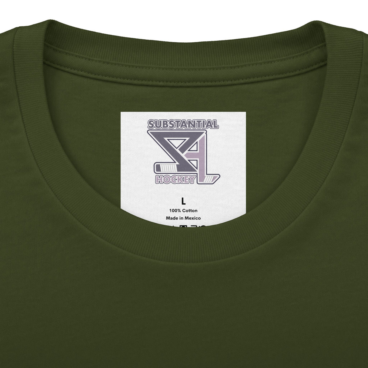 llustrated Hockey Player Graphic Tee