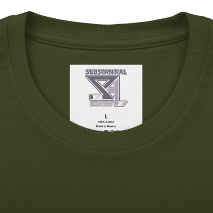 llustrated Hockey Player Graphic Tee