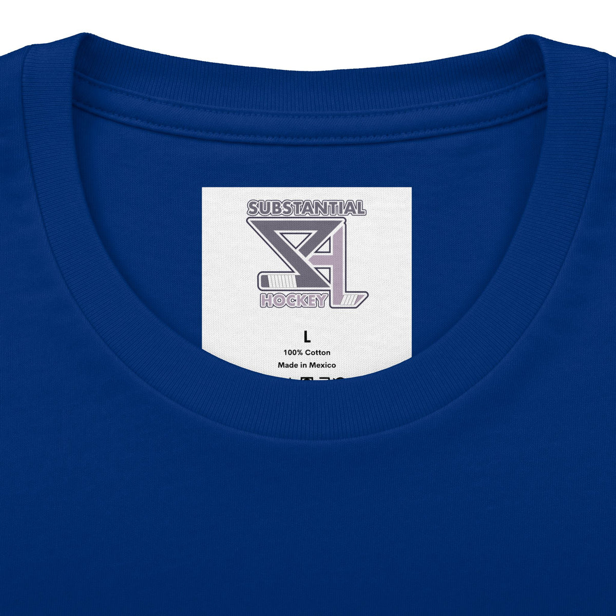 llustrated Hockey Player Graphic Tee