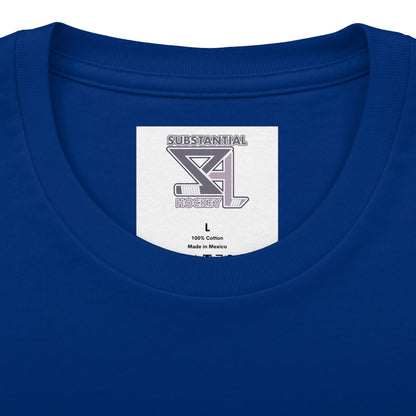 llustrated Hockey Player Graphic Tee