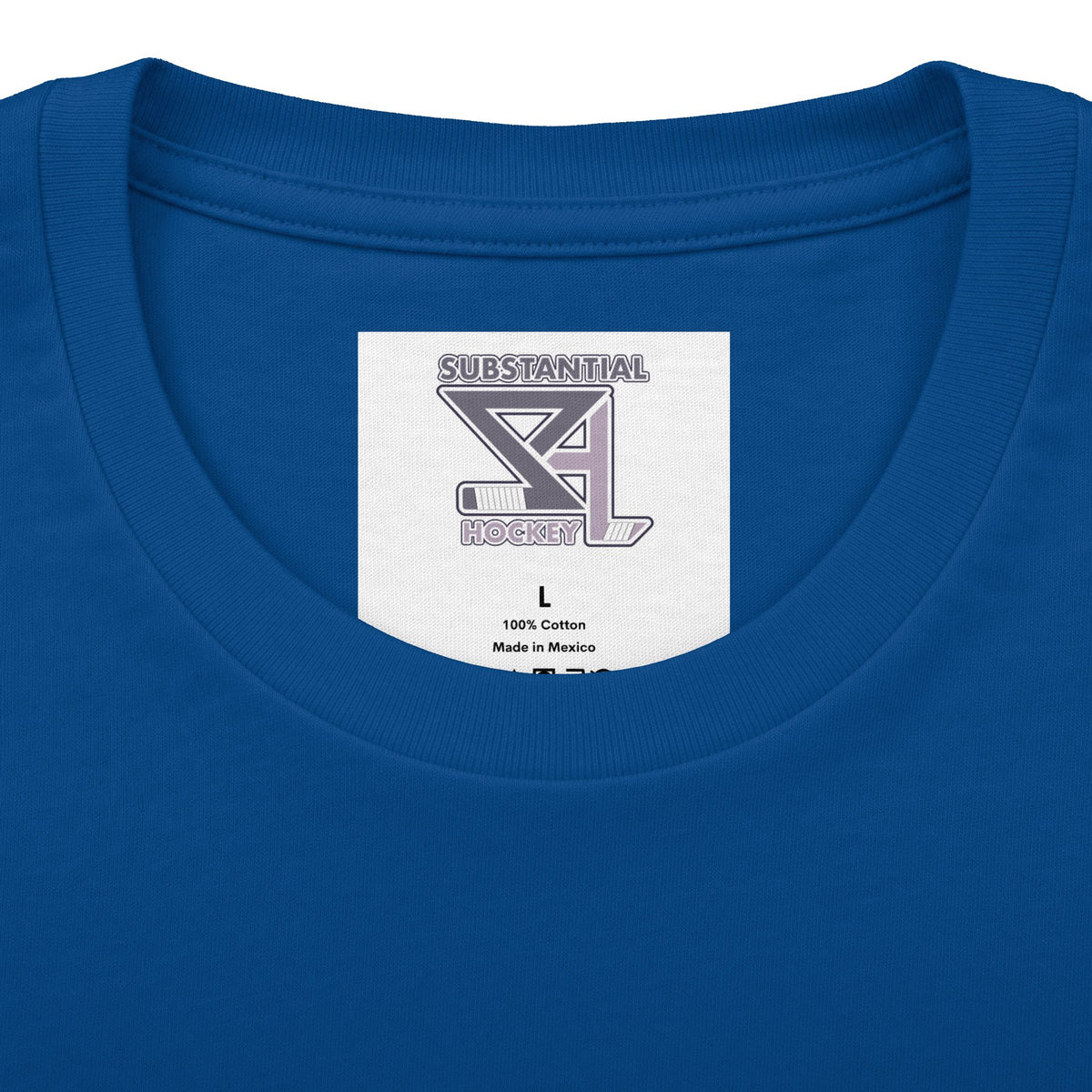 llustrated Hockey Player Graphic Tee