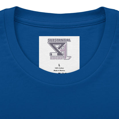 llustrated Hockey Player Graphic Tee